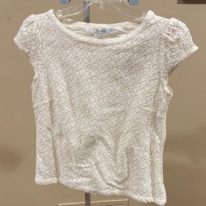 Boden Cream Lace Blouse